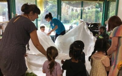 Imaginative play with The Travelling Light Theatre Company